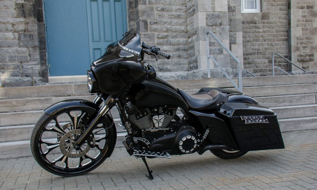 Moto Custom Harley Davidson FLHTP 2009