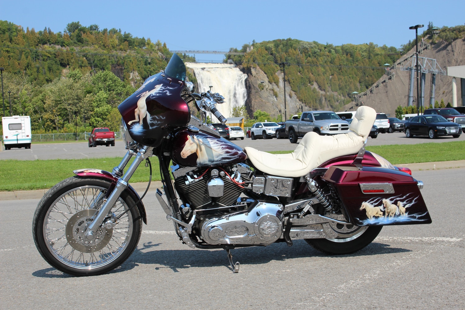 Moto Custom Harley-Davidson Dyna Wide Glide 1999