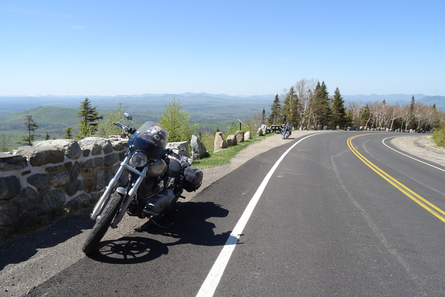 Whiteface Mountain du bonheur sur deux roues