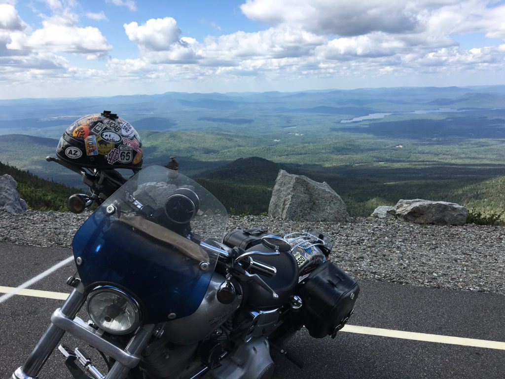 Whiteface Mountain du bonheur sur deux roues