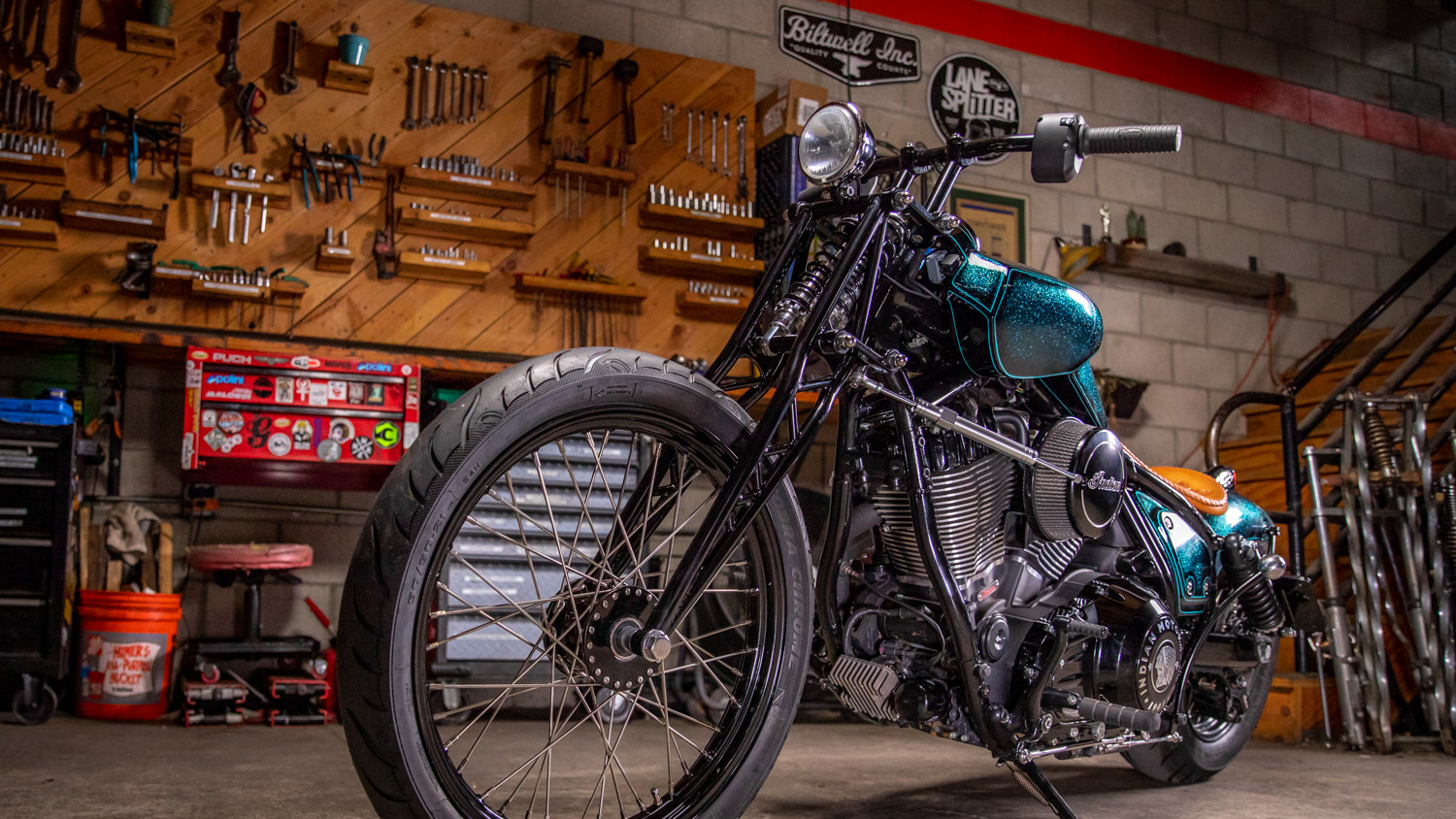 Indian Motorcycle Chief customisée par Paul Cox & Keino Sasaki