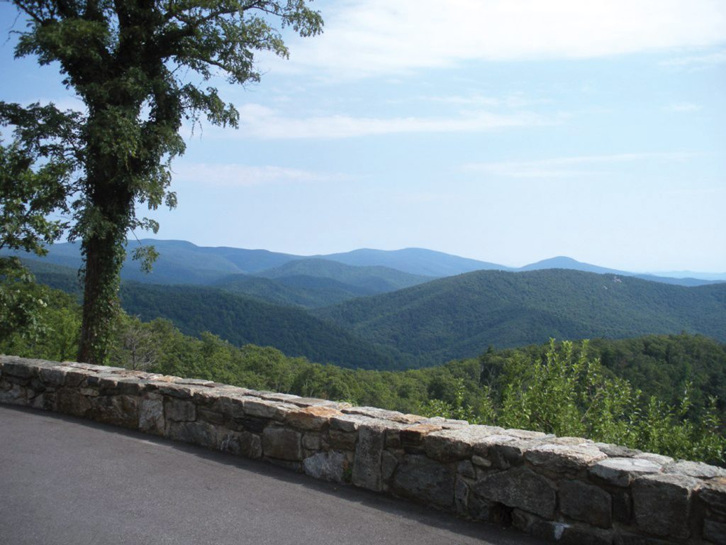 Skyline Drive, Virginie et Blue Ridge Parkway