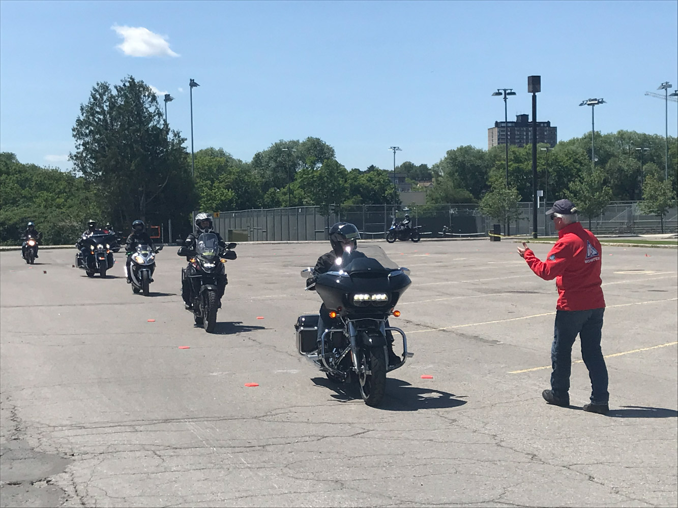 Formations de rafraîchissement sur la conduite de moto