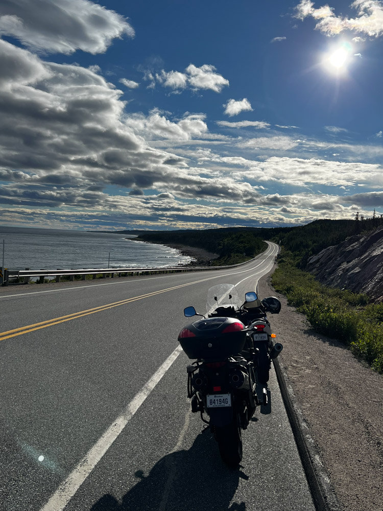 Virée panoramique en moto sur la Côte-Nord