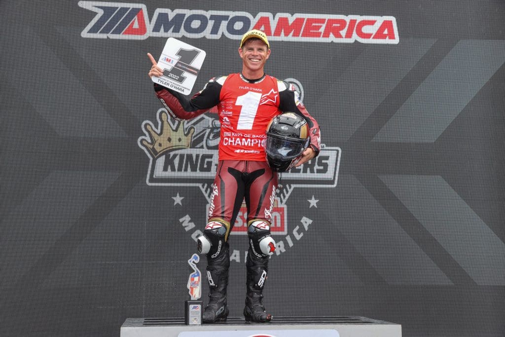Tyler O'Hara remporte le championnat MotoAmerica Mission King Of The Baggers 2022 