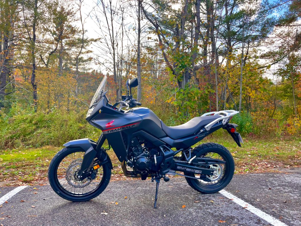 Première-rencontre-avec-la-Honda Transalp-750-2024