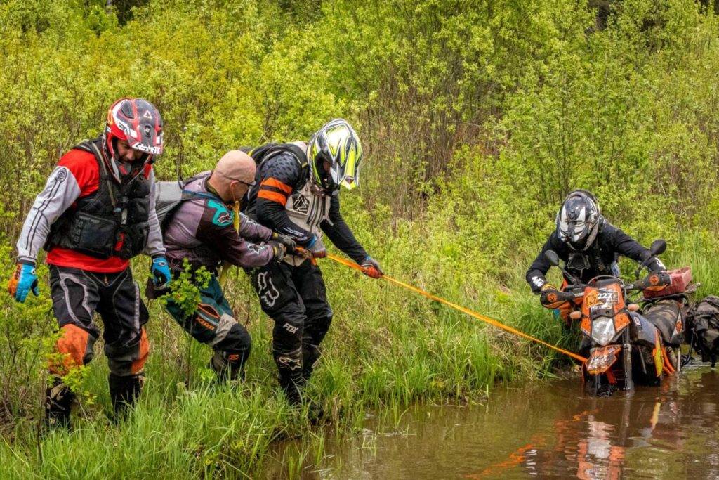 La randonnée de groupe