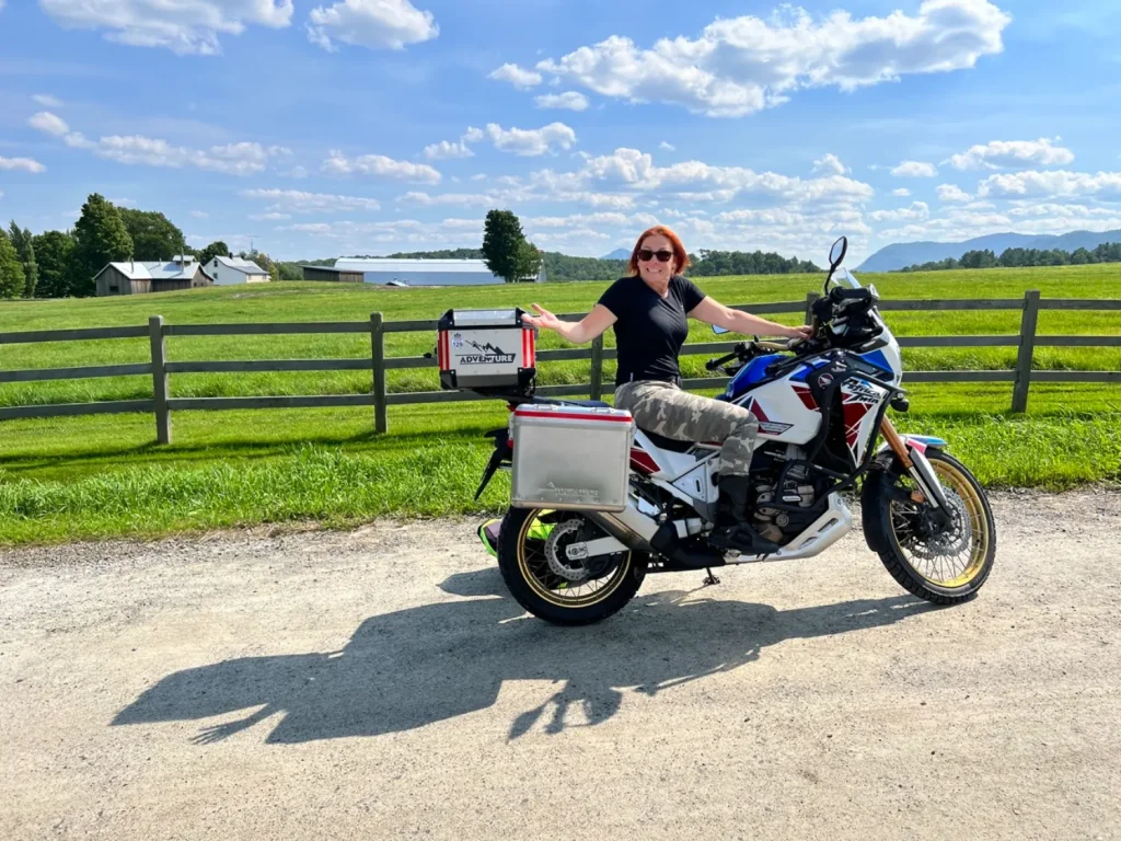 Une journée à moto en Estrie!