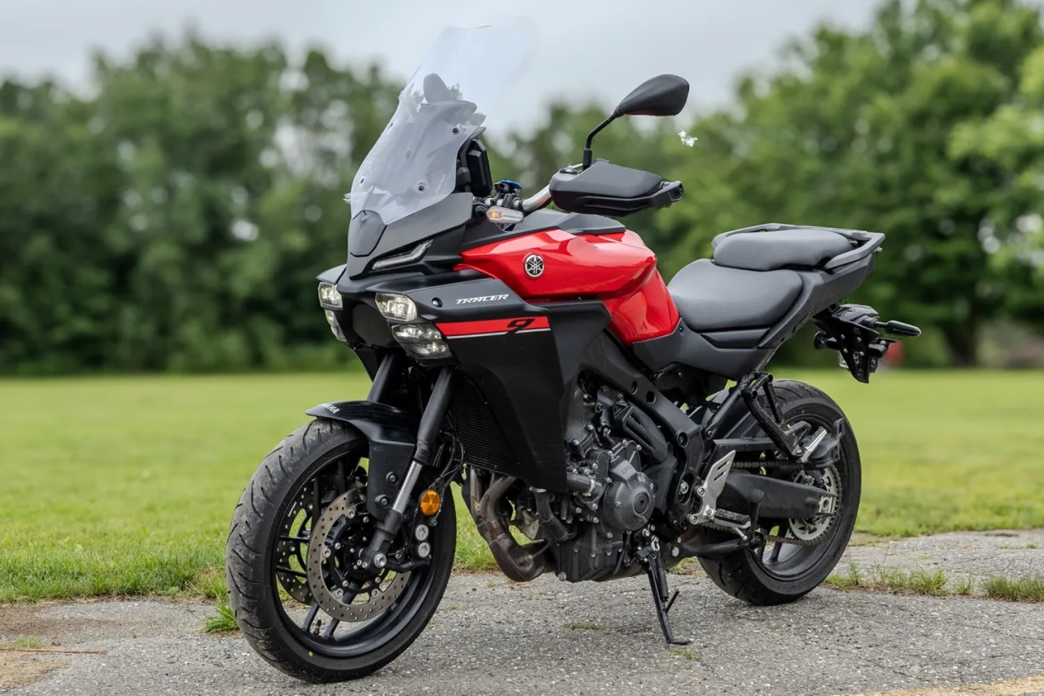 Essai de la Yamaha Tracer 9 Y-AMT 2025