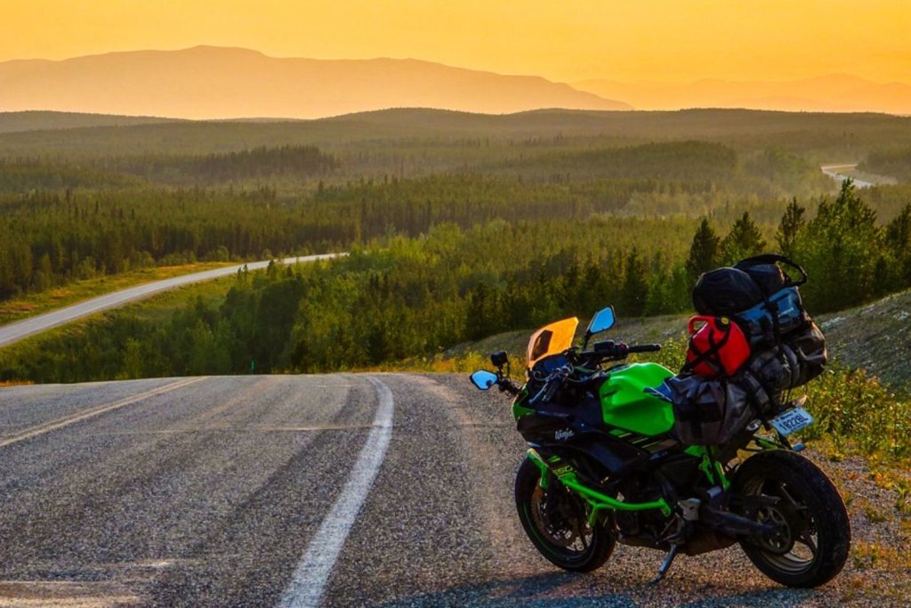 Dempster Highway; un voyage à moto imprévu