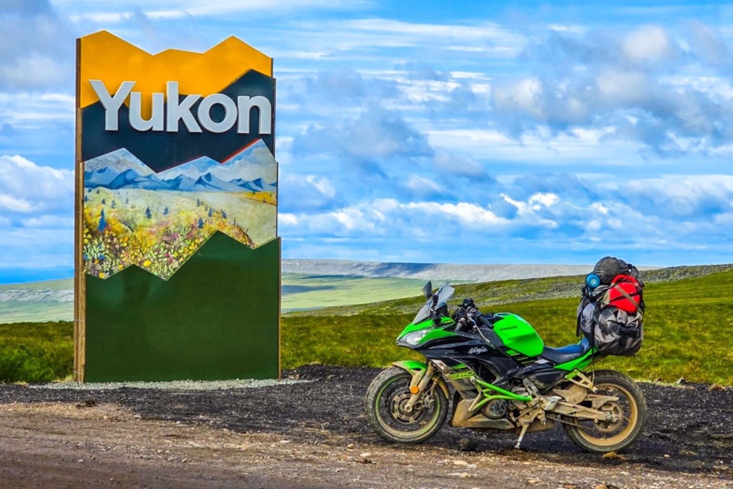 Le panneau du Yukon ! 
