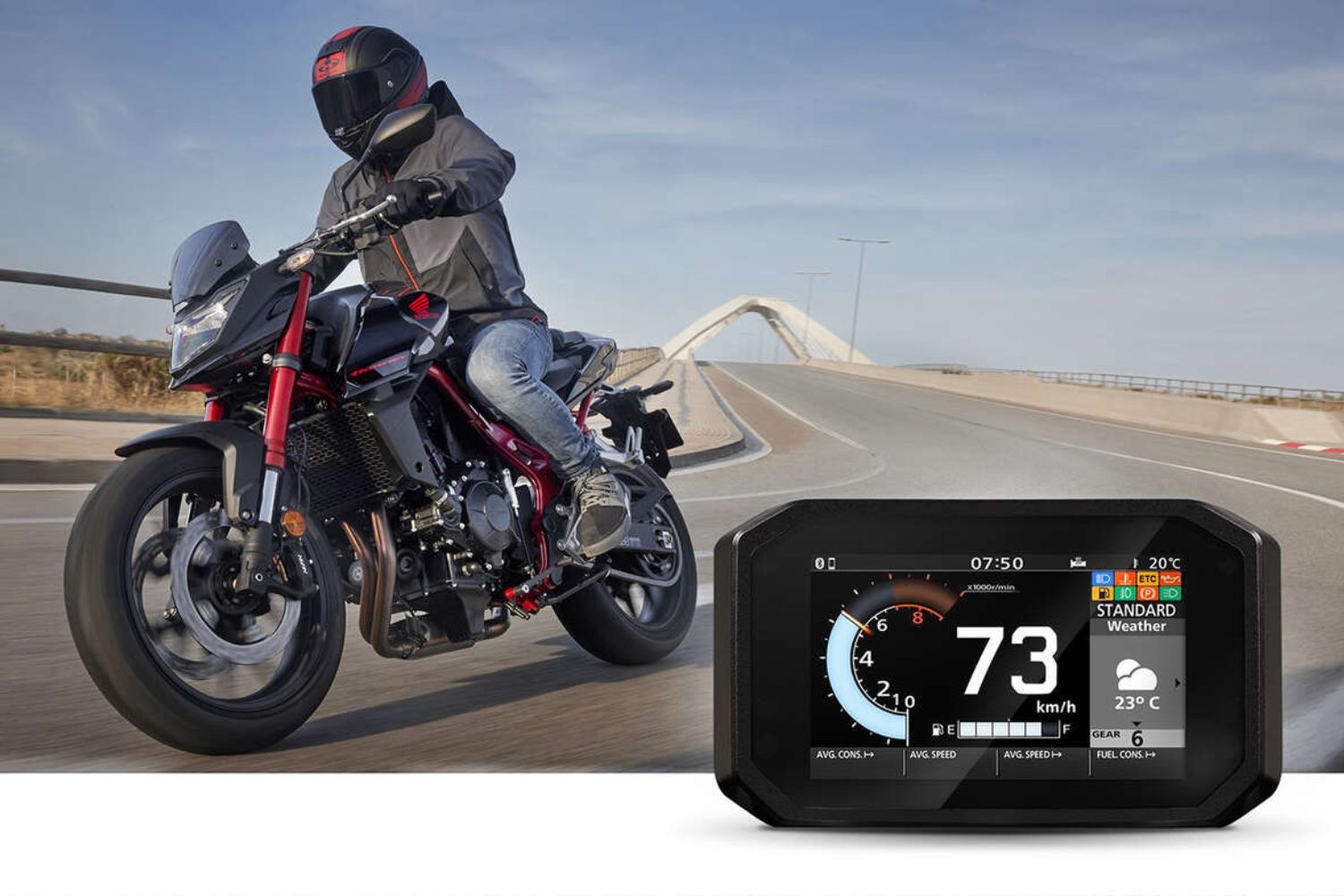 Honda Canada lance l’application RoadSync pour certains modèles de motocyclettes