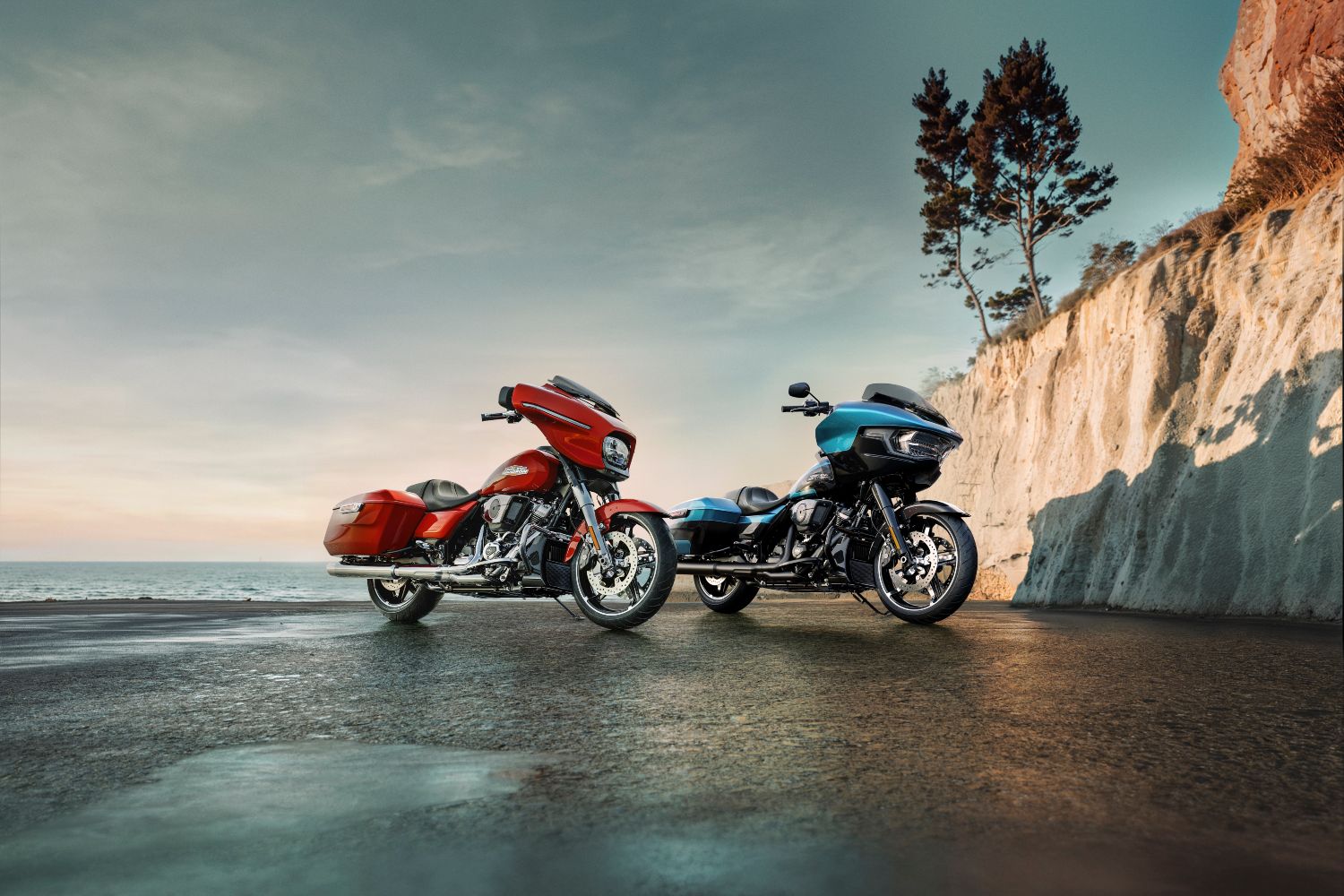 Harley-Davidson Street Glide et Road Glide