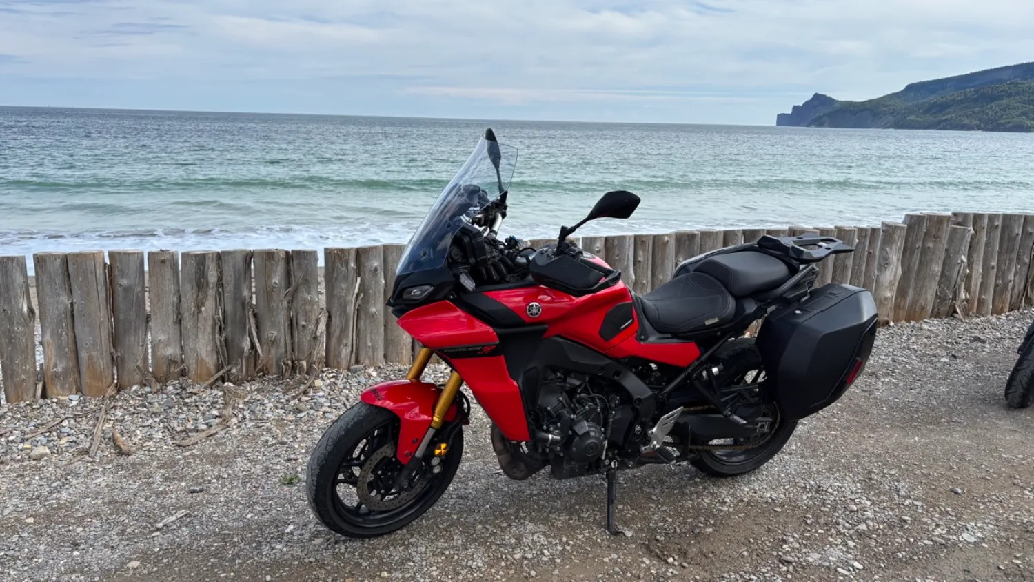 rouler en moto en Gaspésie