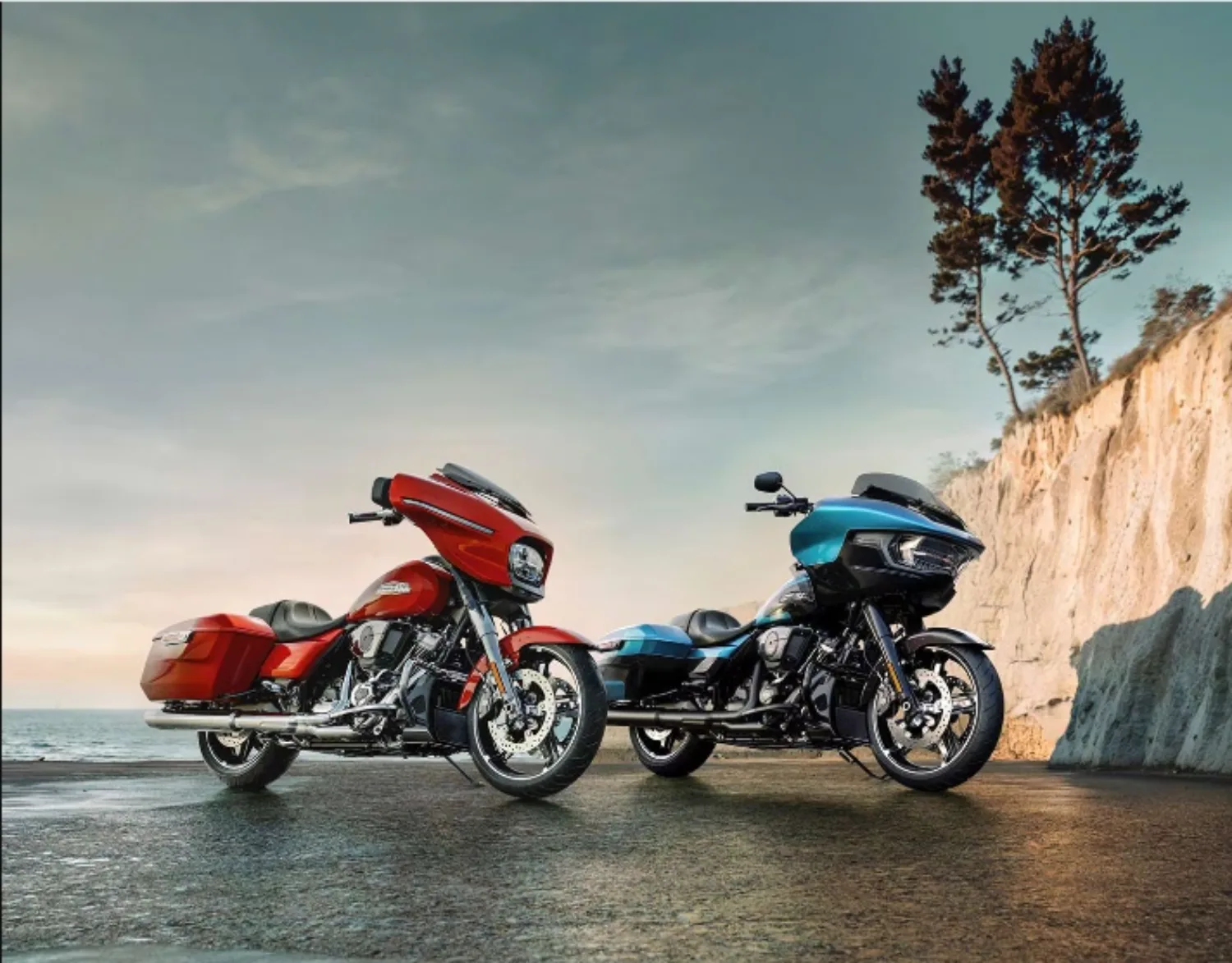 Les nouvelles Street Glide Limited et Road Glide Limited