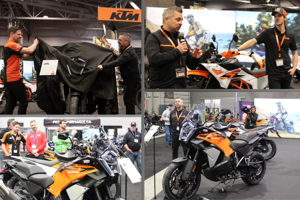 Dévoilement de la nouvelle moto KTM 1390 Super Adventure S