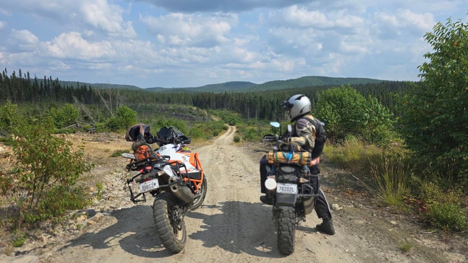 Rouler dans les contrées sauvages de la Haute-Mauricie