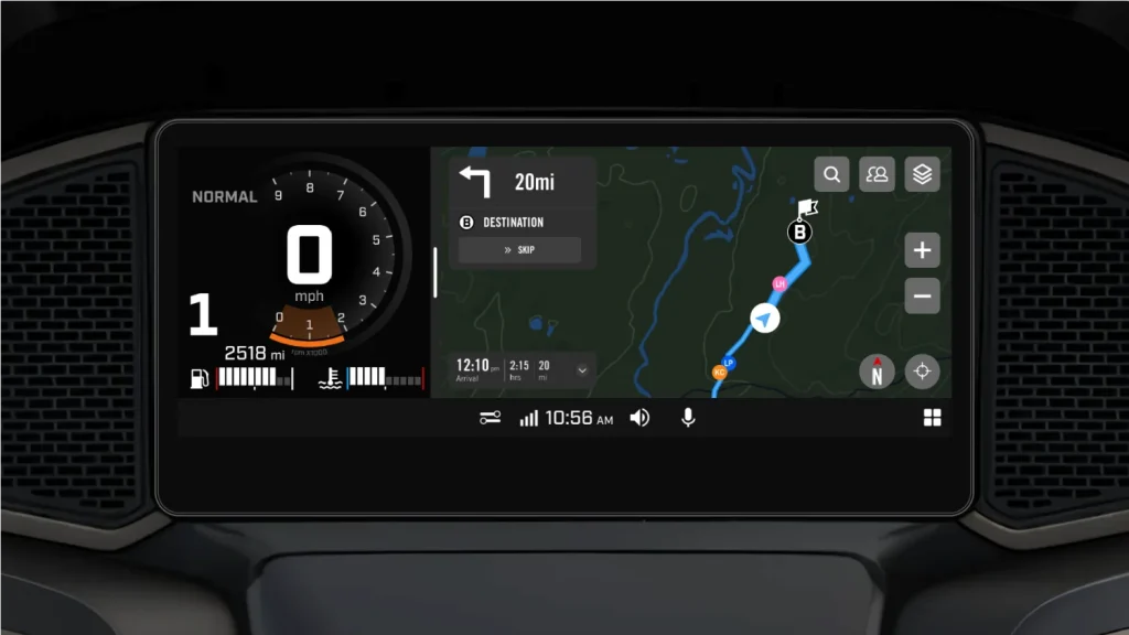 Navigation BRP GO! On-Road