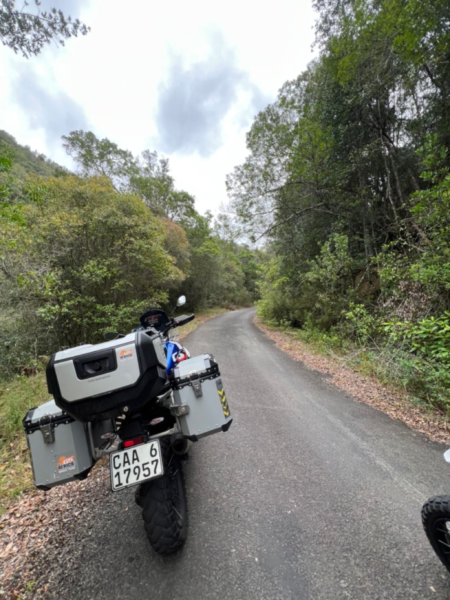 Les petites routes étroites comme je les aime !